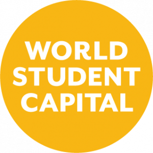 World Student Capital keltainen logo